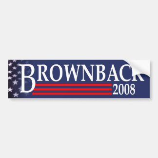 Brownback voor President Bumpersticker