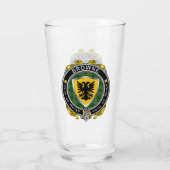 Browne Irish Shield Beer Glas (Achterkant)
