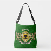Browne Irish Shield & Celtic Cross Crossbody Tas (Voorkant)