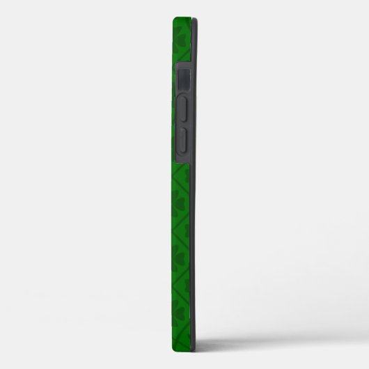 Browne Irish Shield & Claddagh Personalized Case-Mate iPhone Case (Achterkant / Links)