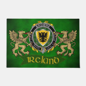 Browne Irish Shield & Griffin Deurmat (Voorkant)