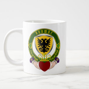 Browne Irish Shield w/Claddagh Grote Koffiekop