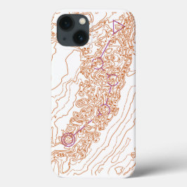 Brownell Orienteering Map Case-Mate iPhone Case