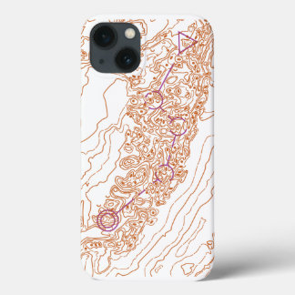 Brownell Orienteering Map Case-Mate iPhone Case