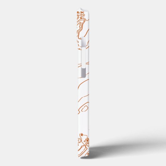 Brownell Orienteering Map Case-Mate iPhone Case (Achterkant / Links)