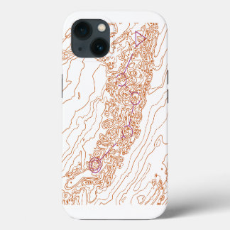 Brownell Orienteering Map iPhone 13 Hoesje
