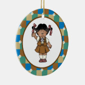 Brownie3 Keramisch Ornament (Rechts)