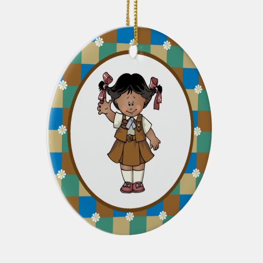 Brownie3 Keramisch Ornament (Rechts)