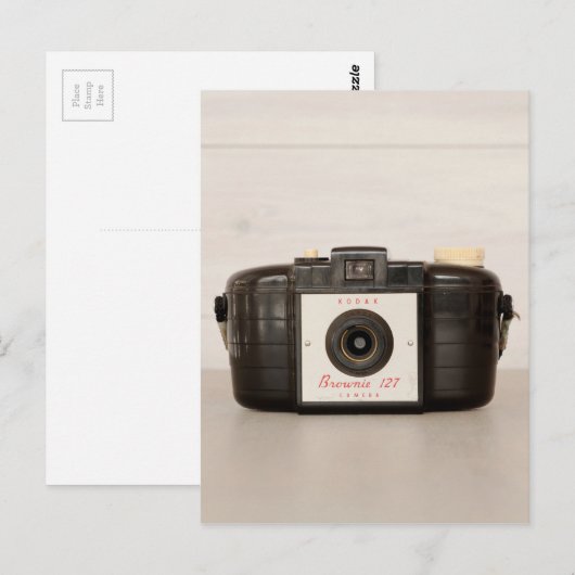 Brownie 127-camera Briefkaart (Voorkant / Achterkant)