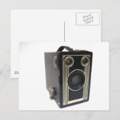 Brownie Antiek camera Briefkaart (Voorkant / Achterkant)