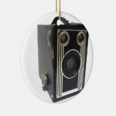 Brownie Antiek camera Keramisch Ornament (Rechts)