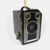 Brownie Antiek camera Keramisch Ornament (Voorkant)