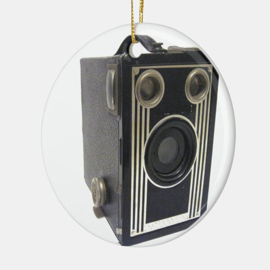 Brownie Antiek camera Keramisch Ornament (Links)
