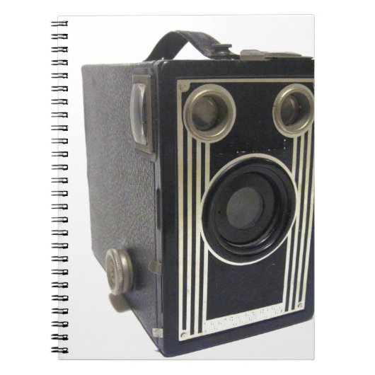 Brownie Antiek camera Notitieboek (Voorkant)