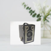Brownie Antieke Camera Briefkaart (Staand voorkant)