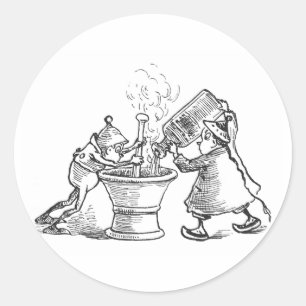 Brownie Apothecaries Ronde Sticker