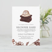 Brownie Bak | Bak Thema Klein Samenzijn Kaart (Staand voorkant)