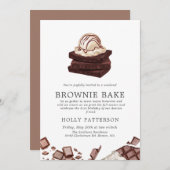 Brownie Bak | Bak Thema Klein Samenzijn Kaart (Voorkant / Achterkant)