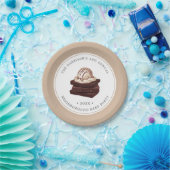 Brownie Bake | Bord Tan Border Paper van de partij (Feest)
