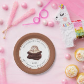 Brownie Bake | Bord van papier van een partij (Feest)