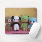 Brownie beer en zijn vrienden muismat (Met muis)