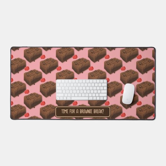 Brownie Break? Grappige koffiepauze traktatie - Cu Bureaumat (Keyboard & Muis)