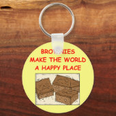 brownie brownies sleutelhanger (Voorkant)