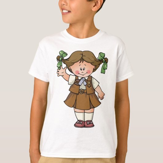 Brownie Brunette T-shirt (Voorkant)