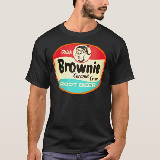 Brownie Caramel Cream Root Beer T-shirt (Voorkant)