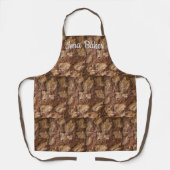 BROWNIE-COOKIE PRINT APRON SCHORT (Voorkant)
