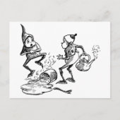 Brownie Cradling Hurt Hand Briefkaart (Voorkant)