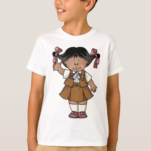 Brownie Dark Skin T-shirt (Voorkant)