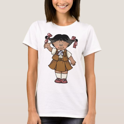 Brownie Dark Skin T-shirt (Voorkant)