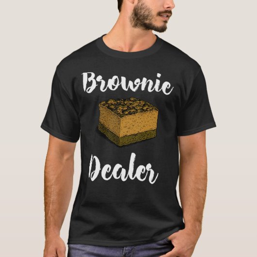 Brownie Dealer Dessert Gift Classic T-Shirt (Voorkant)
