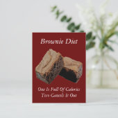 Brownie Diet Kaart (Staand voorkant)