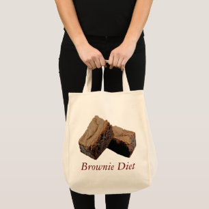 Brownie Diet National Chocolate Brownie Dag 8 dec Tote Bag