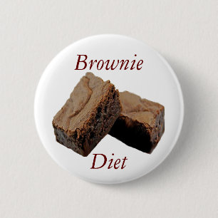 Brownie Diet Ronde Button 5,7 Cm