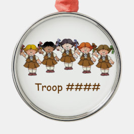 Brownie Group Metalen Ornament