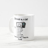 BROWNIE IN EEN KOP! KOFFIEMOK (Voorkant links)