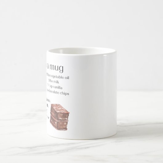 Brownie in een Mok (Center)