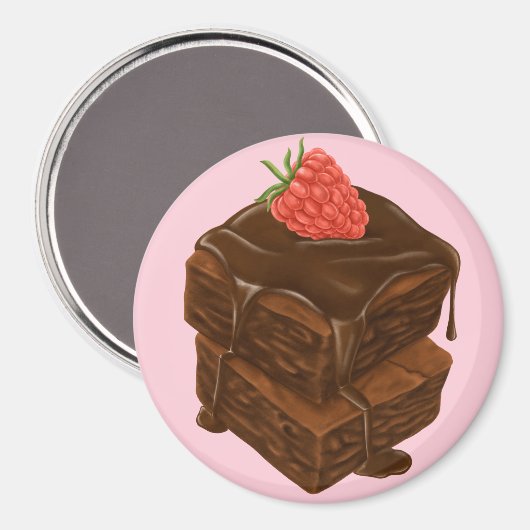Brownie Magneet (Voorkant / Achterkant)
