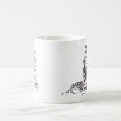 Brownie op een pauze koffiemok (Center)