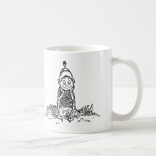 Brownie op een pauze koffiemok (Rechts)