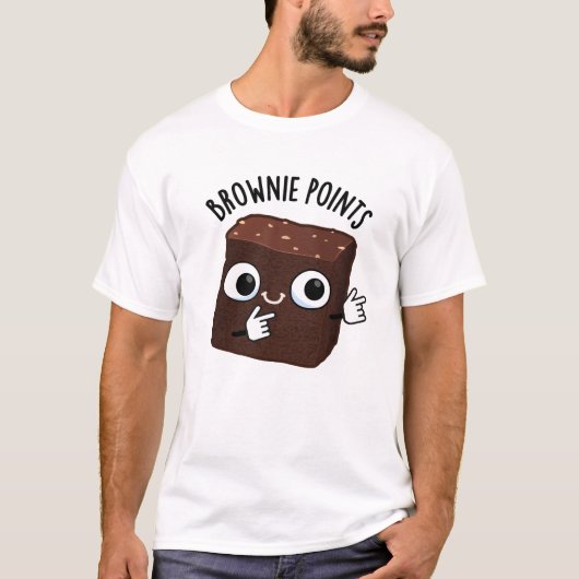 Brownie Punten Grappige Snack Grap  T-shirt (Voorkant)