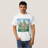 Brownie Pup-hond T-shirt (Voorkant volledig)