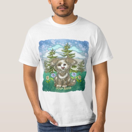 Brownie Pup-hond T-shirt (Voorkant)