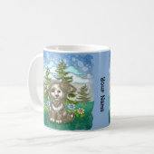 Brownie Pup Honden Koffiemok (Voorkant links)
