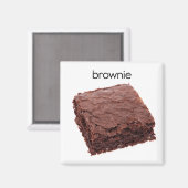 Brownie Refrligerator Magnet (Voorkant / Achterkant)