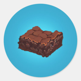 Brownie Ronde Sticker