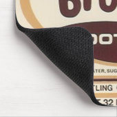 brownie root label mousepad muismat (Hoek)